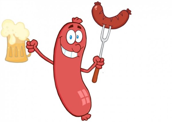 Сосиска с глазами