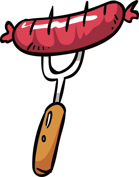 Колбаса мультяшные