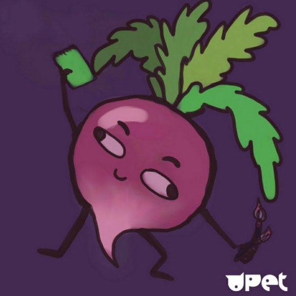 Прикольная редиска