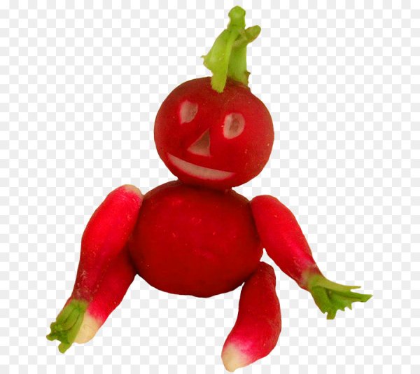 Смешной редис