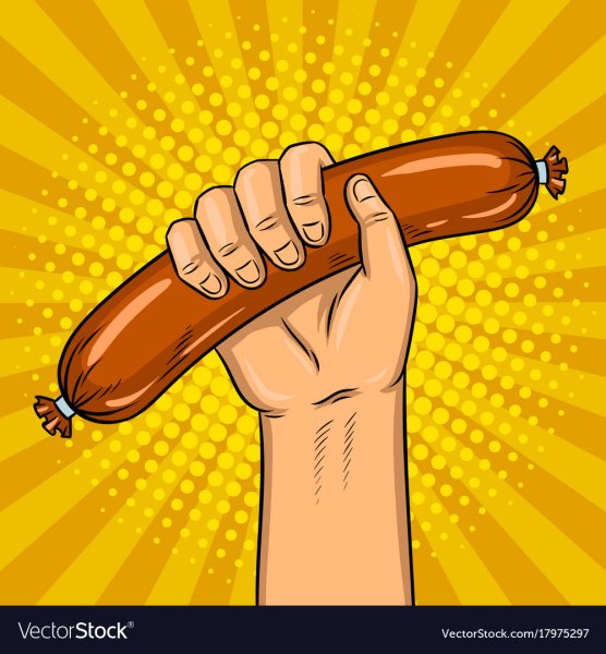 Поп арт сосиски