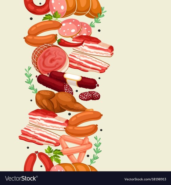 Стилизованная колбаса
