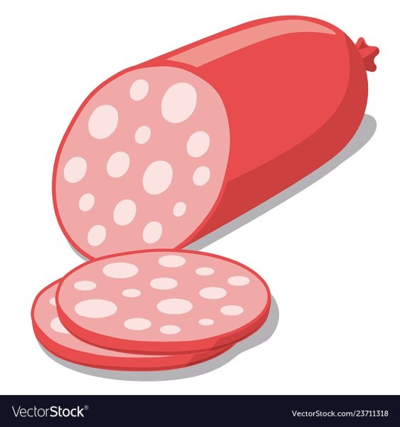 Колбаса мультяшная