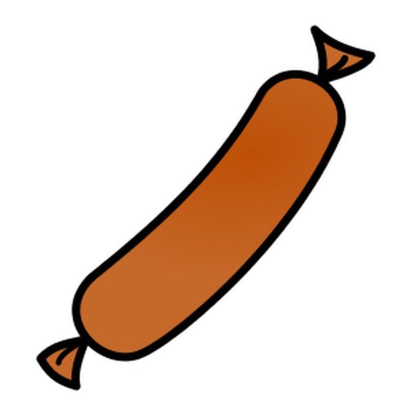 Колбаса мультяшный