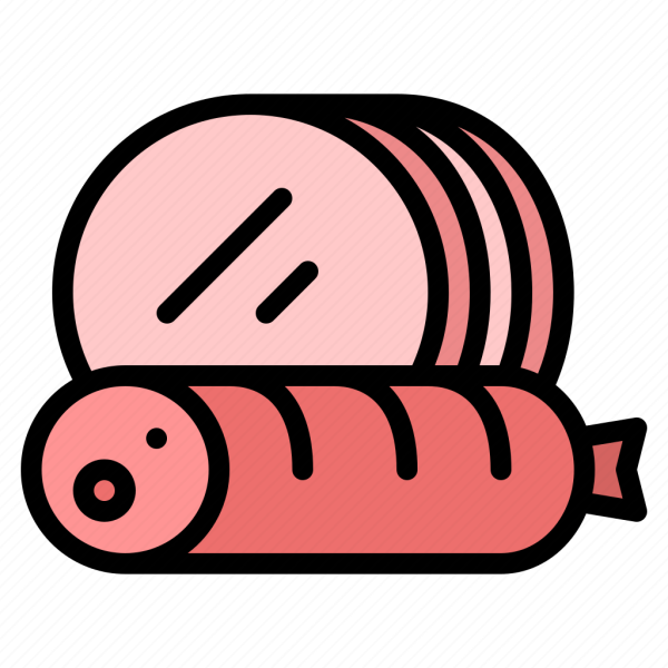 Колбасные изделия иконка