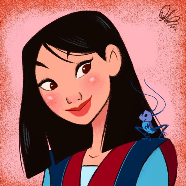 Принцесса Мулан аниме