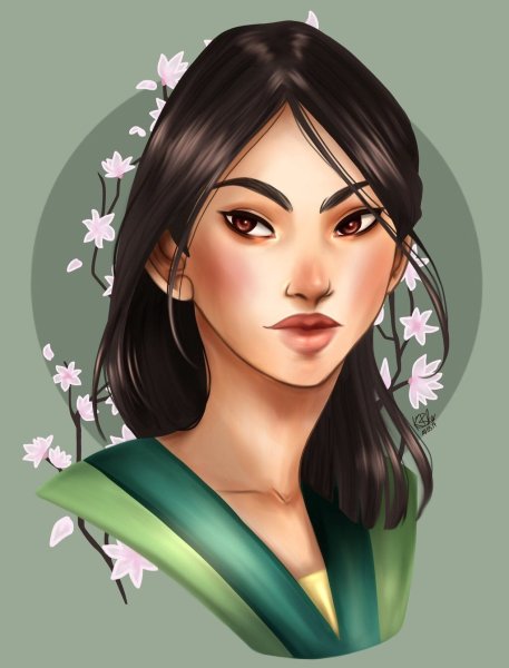 Daria Art принцессы Мулан