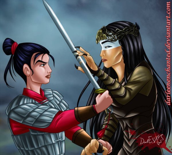 Мулан Дисней аниме