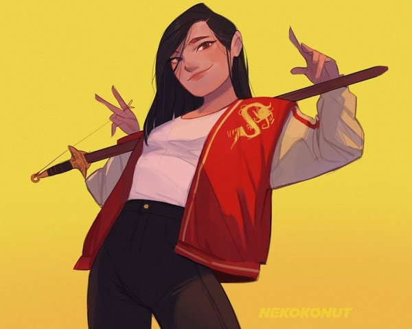 Принцесса Мулан воин