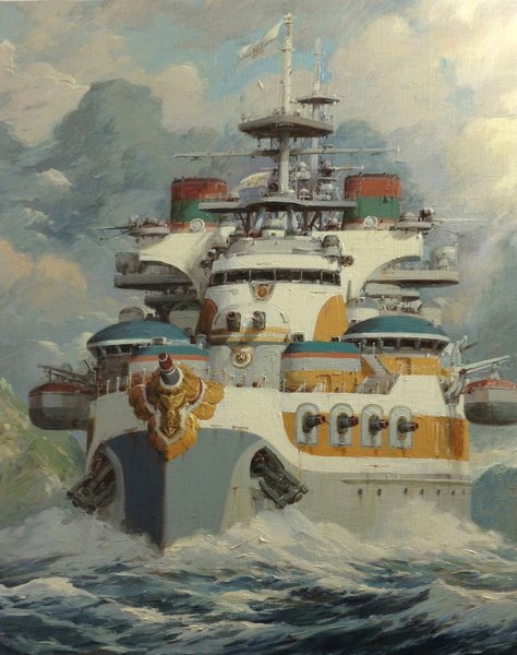 Миядзаки Ходячий замок броненосец