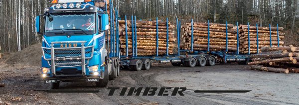 Сису 8х8 лесовоз