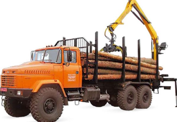 КРАЗ 6233м6 лесовоз