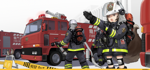 Аниме про пожарных