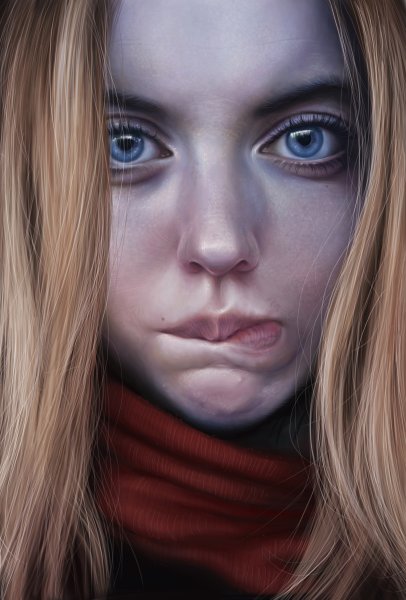 Реалистичные арты девушек