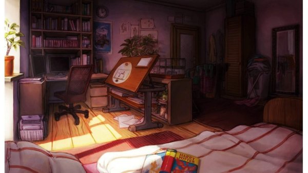 Комната в мультяшном стиле