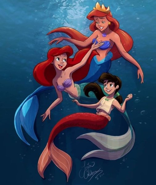 Мелоди дочь Ариэль