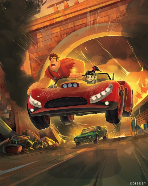 Тачки Дисней арт