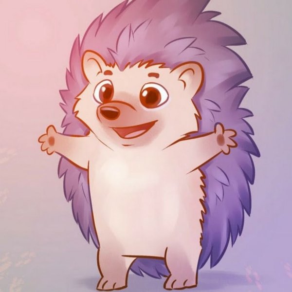 Милый Ёжик арт