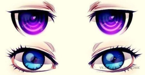 Глаза аниме круглые