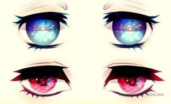 Аниме зрачки