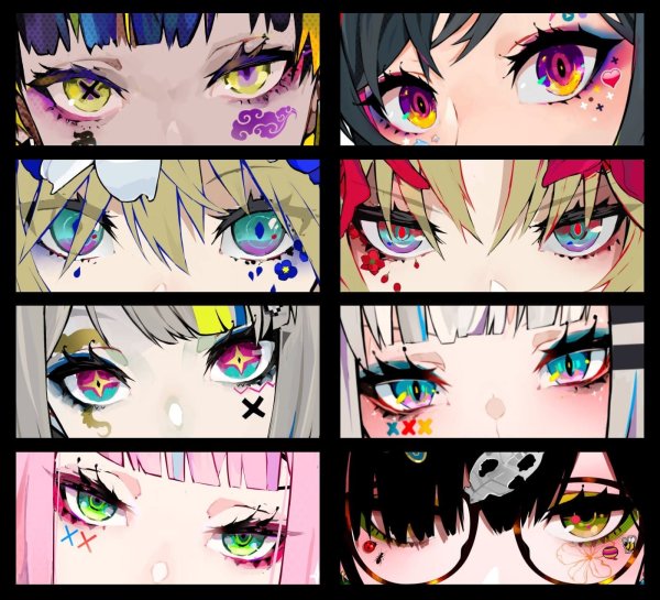 Глаза Санпаку аниме