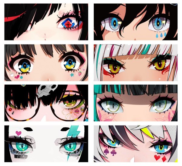 Аниме глаза девушки