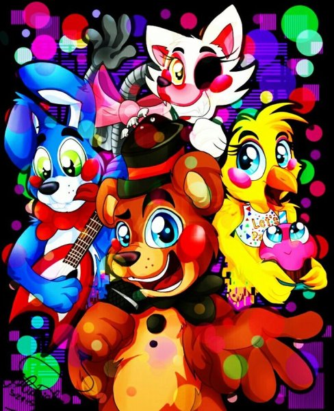 Фредди ФНАФ 2 арт