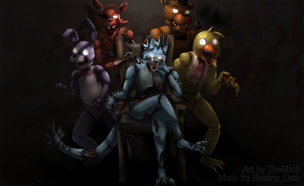 Фан АНИМАТРОНИКИ ФНАФ