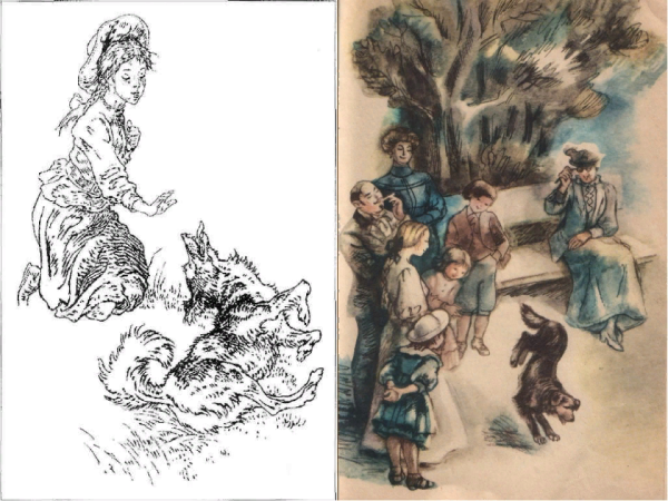 Иллюстрации к рассказу кусака л.н.Андреева