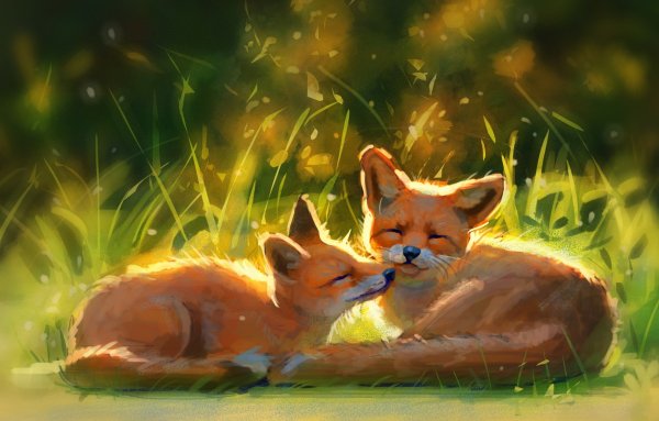 Кьют Фокс арт