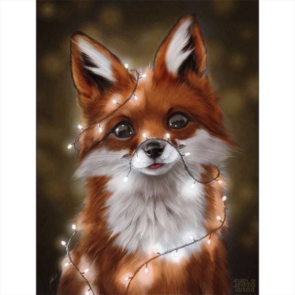 Милый Лисёнок арт