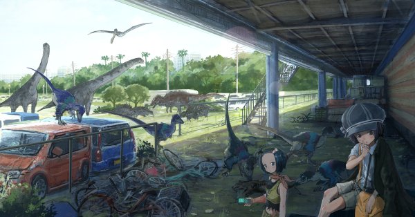 Аниме про динозавров