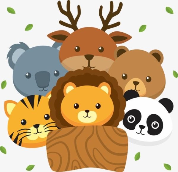 Зоопарк мультяшный