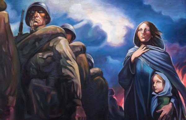 Константин Васильев, «прощание славянки», 1974