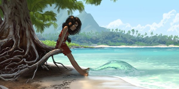 Моана море остров