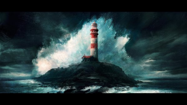 Маяк в шторм