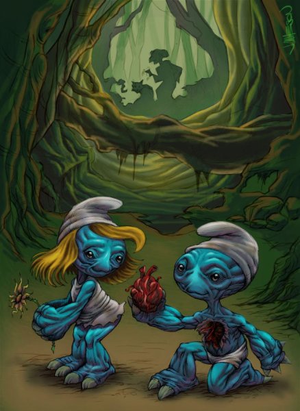 Смурфетта и Гаргамель фанфики