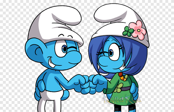 Смурфики арт