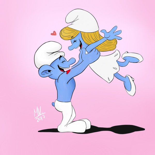 Смурф и Смурфетта