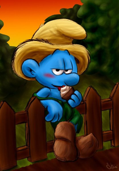 Смурф красавчик