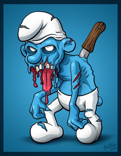 Смурфики злой