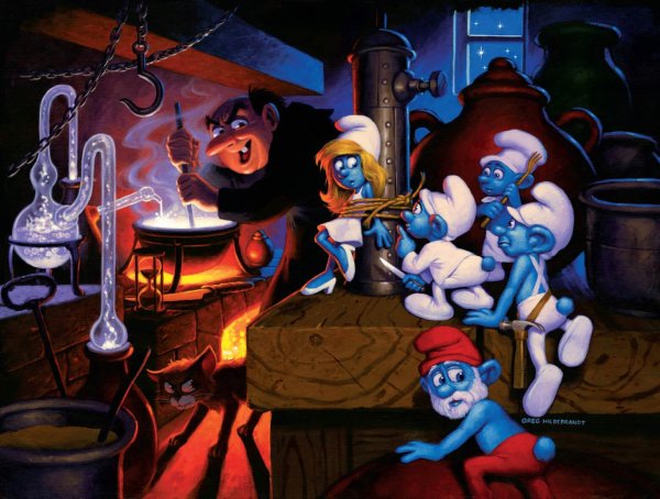 Гаргамель и Смурфетта 18