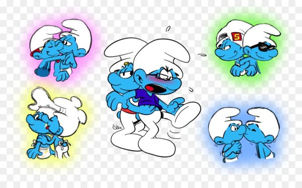 Смурфики фанфики папа Смурф