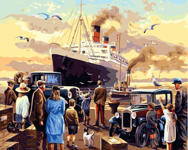 Отплытие парохода