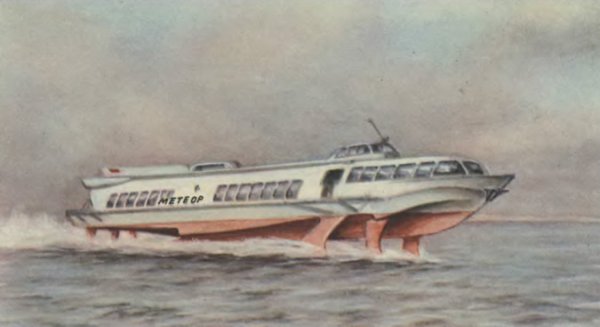 Конструктор теплохода ракета Метеор
