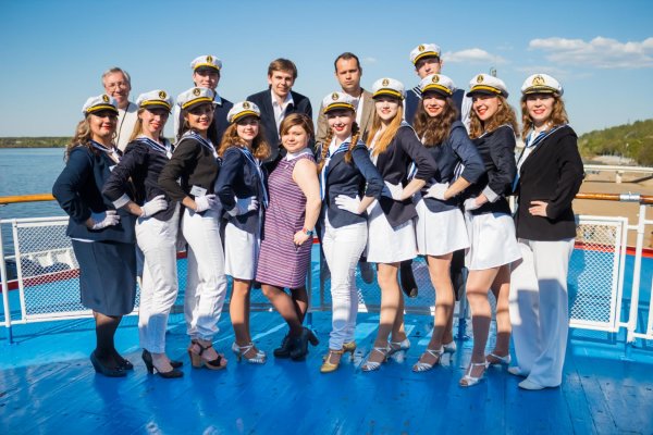 Капитан теплохода Козьма Минин