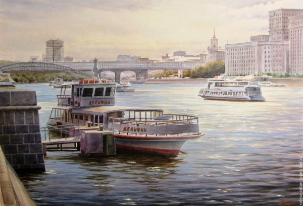 «У Пристани на Неве» Эмиля Визеля