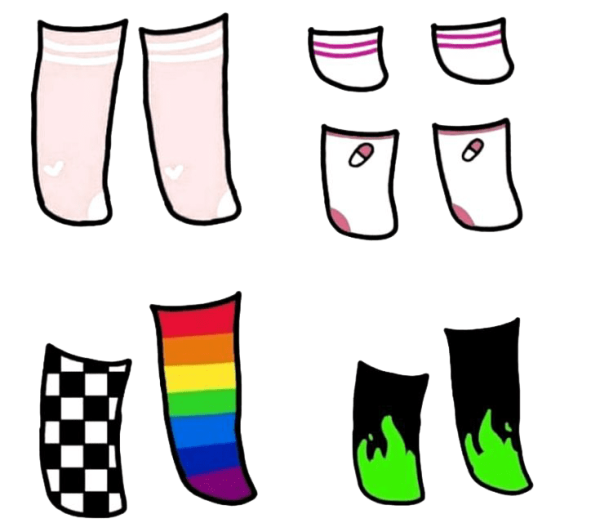 Гача лайф носочки