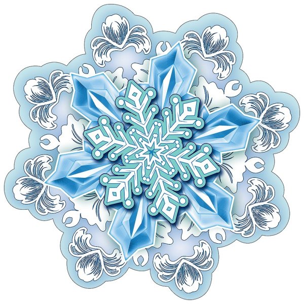 Новогодняя Снежинка