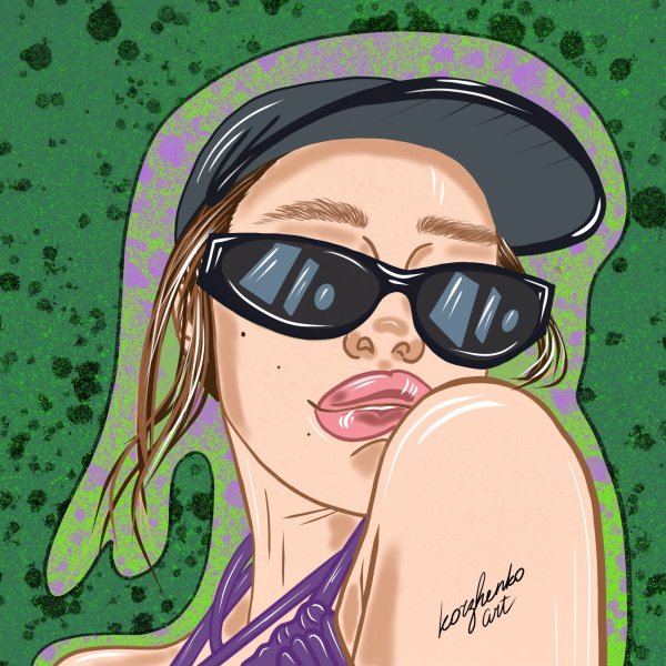 Инстасамка карандашом